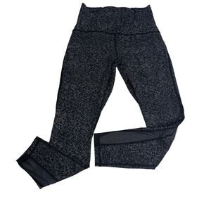 Lululemon Train Times 7/8 Pant 25” Night View, White Black 8